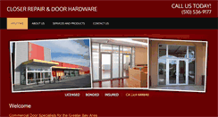 Desktop Screenshot of closerrepair.com