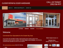 Tablet Screenshot of closerrepair.com